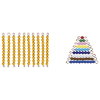 MONTESSORI PAR NATHAN - PERLES NUMÉRIQUES COLORÉES