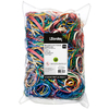 250G BRACELETS CAOUTCHOUC COLORIS ET TAILLES ASSORTIS