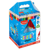 SCHOOLPEP'S CLASSPACK 144 CRAYONS COULEURS ASSORTIS