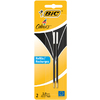 BIC 4 COULEURS 2 RECHARGES NOIR