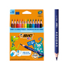 KIDS ÉVOLUTION TRIANGLE 12 CRAYONS COULEURS ASSORTIS