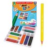 KIDS ÉVOLUTION TRIANGLE CLASSPACK 144 CRAYONS COULEURS ASSORTIS