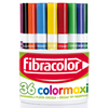 COLORMAXI BARIL 36 FEUTRES COLORIS ASSORTIS