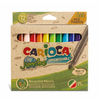 CARIOCA ECO 12 FEUTRES JUMBO COLORIS ASSORTIS