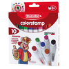 COLORSTAMP POCHETTE 10 FEUTRES TAMPONS