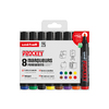 PROCKEY 8 MARQUEURS OGIVE COLORIS ASSORTIS