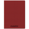 CAHIER PP RECYCLÉ 24X32 96P ROUGE