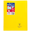 KOVERBOOK CAHIER 24X32 96P SÉYÈS JAUNE 90G PIQURE