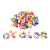 200 PERLES CUBES MULTICOLORES