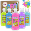 5 GELS PAILLETTES 100ML COLORIS NEONS ASSORTIS