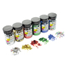 MAXI PAILLETTES 6MM CLASSPACK 6 POTS 150G COLORIS ASSORTIS