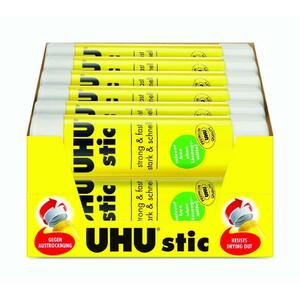 UHU 12 BÂTONS COLLE 40G DONT 2 GRATUITS