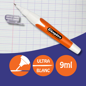 STYLO CORRECTEUR POINTE MÉTAL