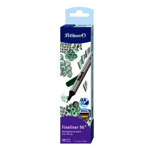PELIKAN 96 1 FEUTRE ECRITURE FINE COLORIS VERT