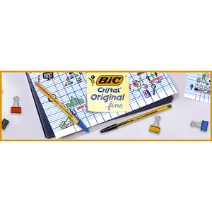 BIC CRISTAL FINE STYLO BILLE VERT