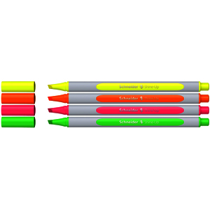 SHINE-UP 4 SURLIGNEURS COLORIS ASSORTIS