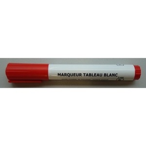 HI-TEXT MARQUEUR OGIVE LARGE ROUGE