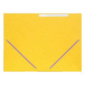 CHEMISE ÉLASTIQUE 3 RABATS CARTE JAUNE