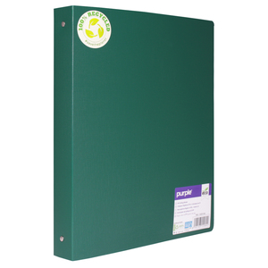 ECO-GREEN CLASSEUR PP RECYCLÉ 32X25 D40 COLORIS VERT