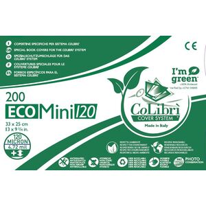 200 COUVERTURES DE LIVRES ECO MINI 120µ