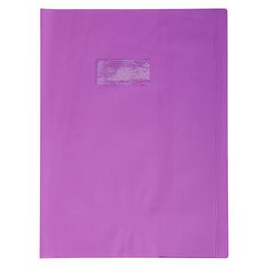 PROTÈGE-CAHIER PLASTIQUE 24X32 OPAQUE VIOLET