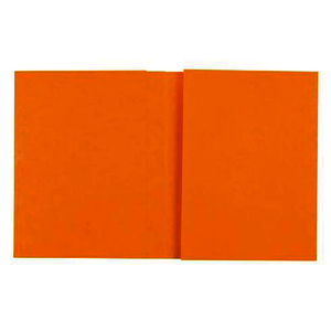 1 PROTEGE-CAHIER CARTON 24X32 2 RABATS 265GR JAUNE