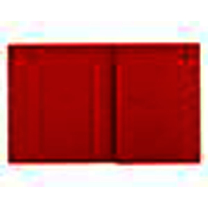 1 PROTEGE-CAHIER CARTON 24X32 2 RABATS 265GR ROUGE