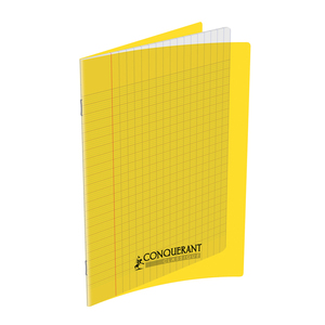 CAHIER PP JAUNE 17X22 96P SÉYÈS 90G PIQURE