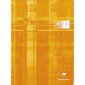 CAHIER DÉFICIENTS VISUELS 24X32 96P SÉYÉS NOIR 2,5mm PP INCOLORE