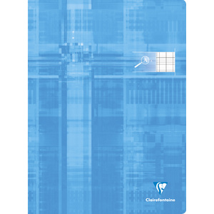 CAHIER DÉFICIENTS VISUELS 24X32 96P SÉYÉS NOIR 2,5mm PP INCOLORE