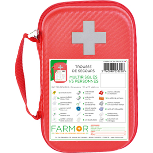 TROUSSE DE SECOURS UNIVERSELLE 1 À 5 PERSONNES