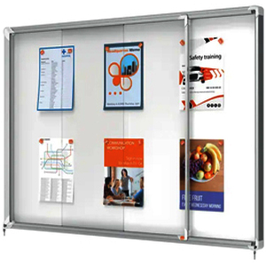 1 VITRINE PREMIUM PLUS INTERIEUR MAGNETIQUE 18 FEUILLES A4