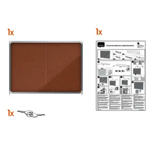 1 VITRINE PREMIUM PLUS INTERIEUR LIEGE 12 FEUILLES A4
