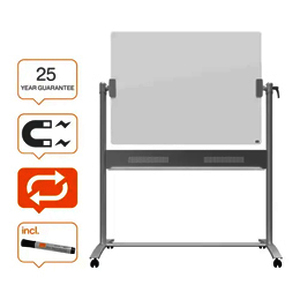1 TABLEAU MOBILE EN VERRE BLANC BRILLANT 120 X 90 CM