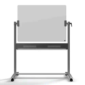 1 TABLEAU MOBILE EN VERRE BLANC BRILLANT 120 X 90 CM