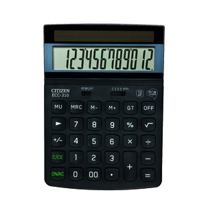 CALCULATRICE CITIZEN ECC 310 ECO NOIR