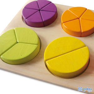 PUZZLE D'APPRENTISSAGE DES FRACTIONS