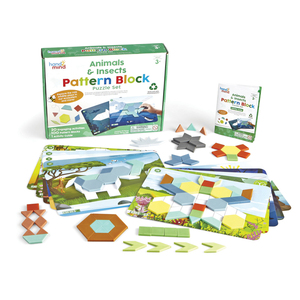 SET LES INSECTES ET LES ANIMAUX PUZZLE FORMES