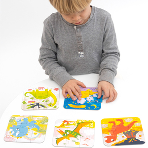 5 PUZZLES LES DINOSAURES