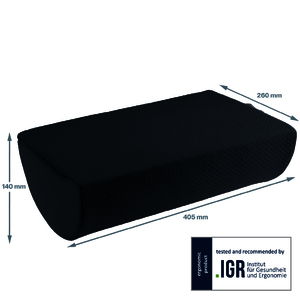 1 REPOSE-PIEDS REGLABLE ERGO COSY COLORIS GRIS