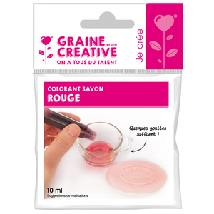 COLORANT CONCENTRÉ POUR SAVON ROUGE