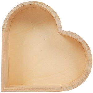 PLATEAU BOIS FORME CŒUR