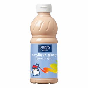 ACRYL GLOSSY FLACON 500ML PECHE