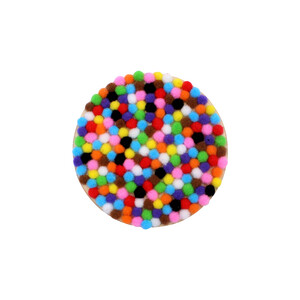 1000 POMPONS 10MM COLORIS ASSORTIS