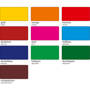 PAPIER ÉLECTROSTATIQUE TRANSPARENT POUR VITRAIL 23X33CM 10F COLORIS ASSORTIS