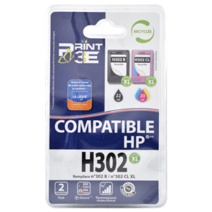 P3E HP H302BK XL MULTIPACK 4 COULEURS