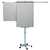 1 CHEVALET MOBILE ACIER LAQUE NANO CLEAN AVEC BRAS ESCAMOTABLE