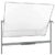 1 TABLEAU BLANC PIVOTANT MOBILE MAGNETIQUE EN ACIER LAQUE 150 X 120 CM