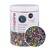 500G PERLES ROCAILLES 5MM OPAQUES LUSTRÉES ASSORTIES